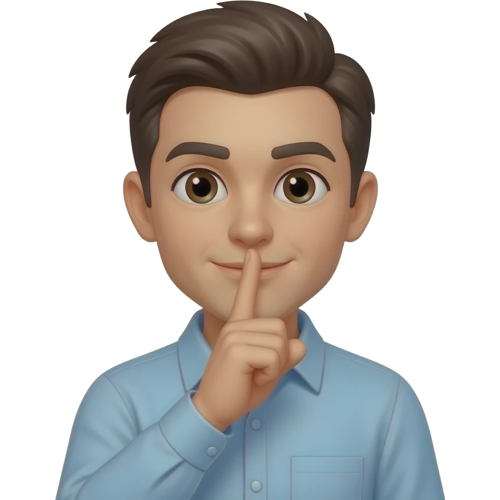 Quick🤫 emoji
