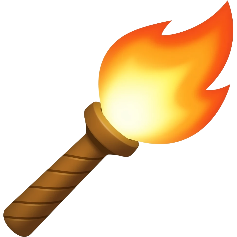 torch emoji