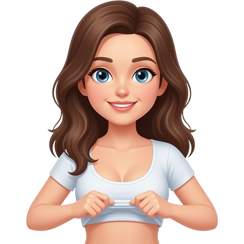 Take your top off,girl,up to the boob's, take your top off to see your boob's, take your braa off emoji