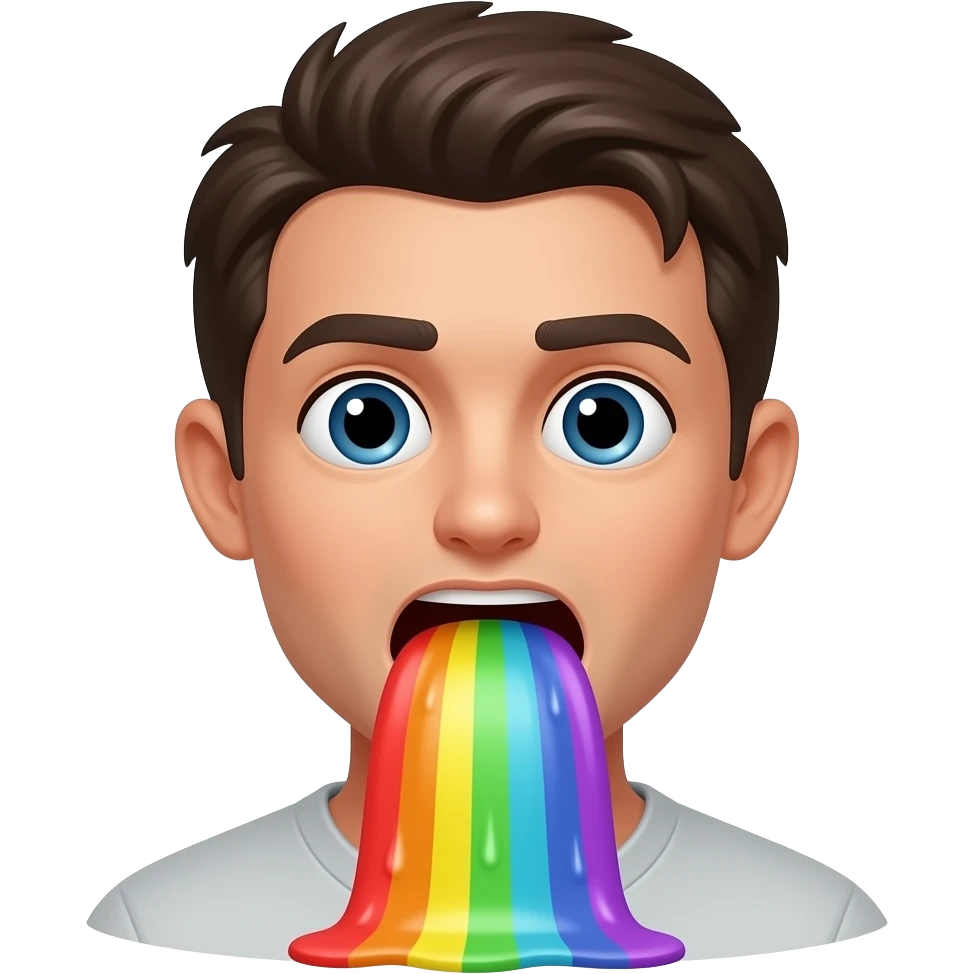 🤮 but vomit rainbow emoji