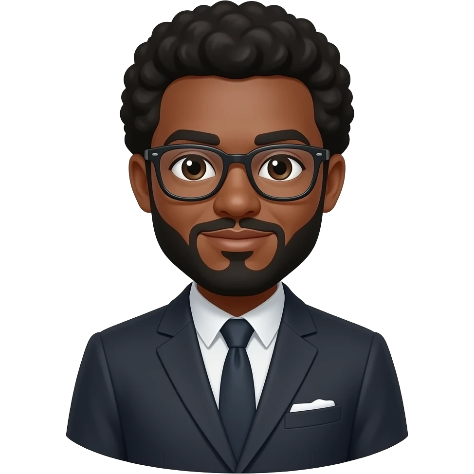 learning black emoji