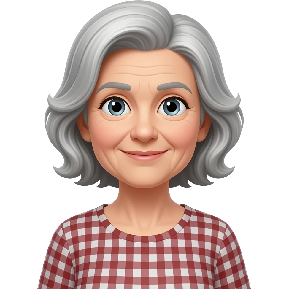 50대 여성 emoji