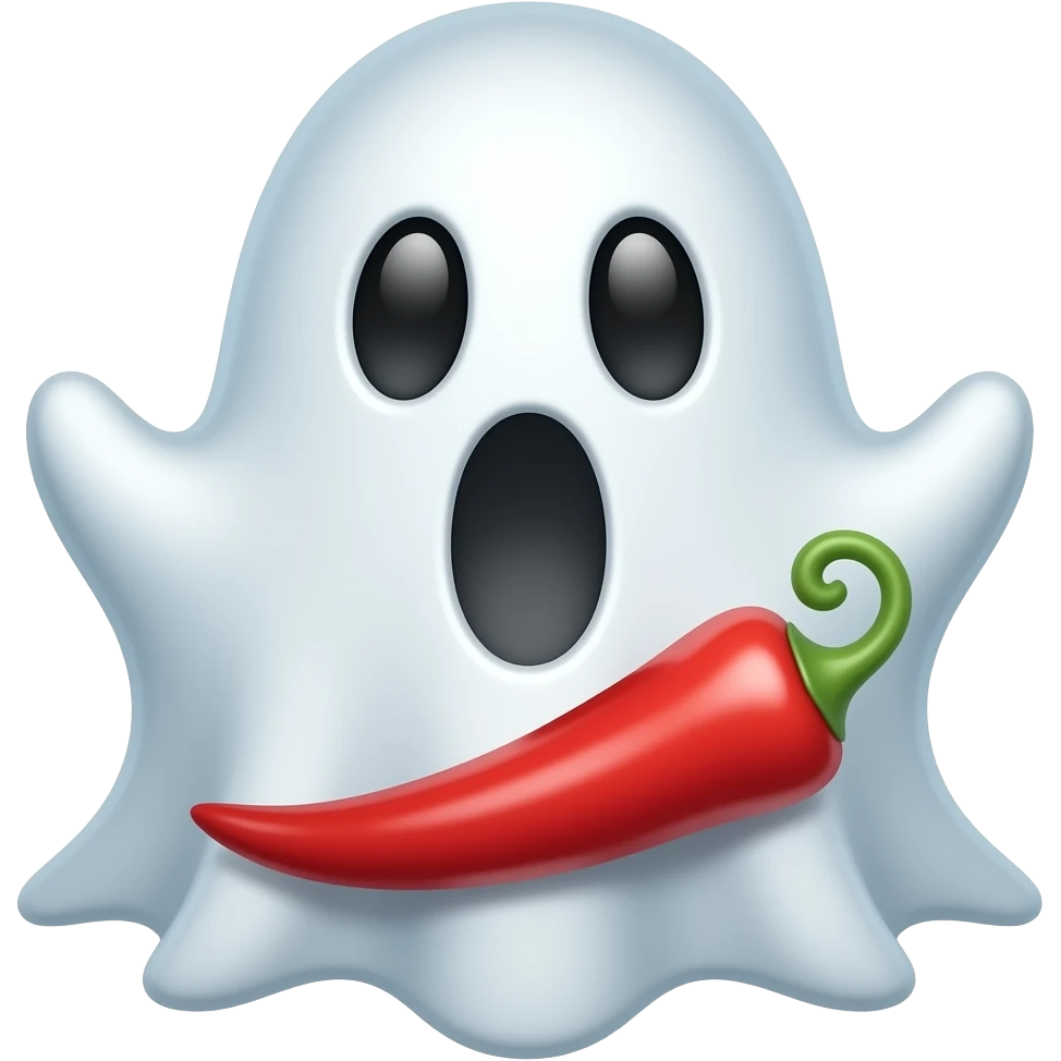 Ghost Pepper emoji
