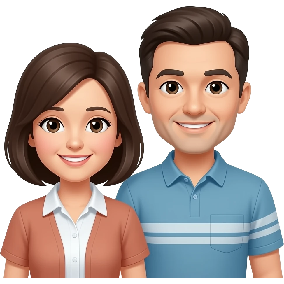 Mom and Dad emoji