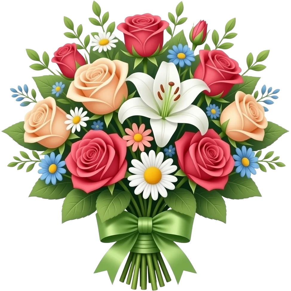 flower bouquet emoji