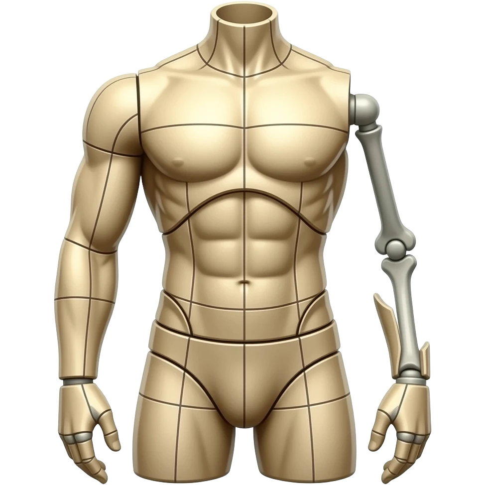 broken mannequin emoji