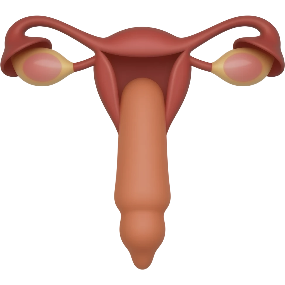 Penis sliding in a pussy emoji