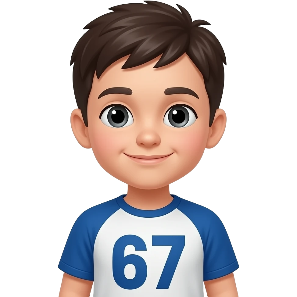67 kid emoji