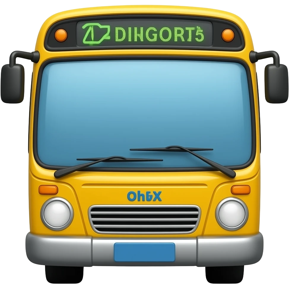 Airport Bus emoji