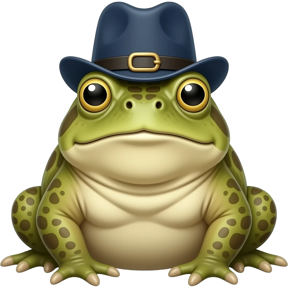 bufo with civil war hat emoji