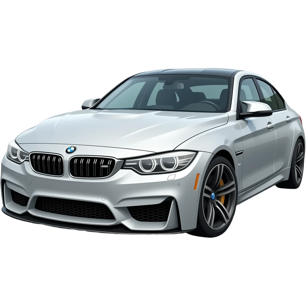 Bmw car drift emoji