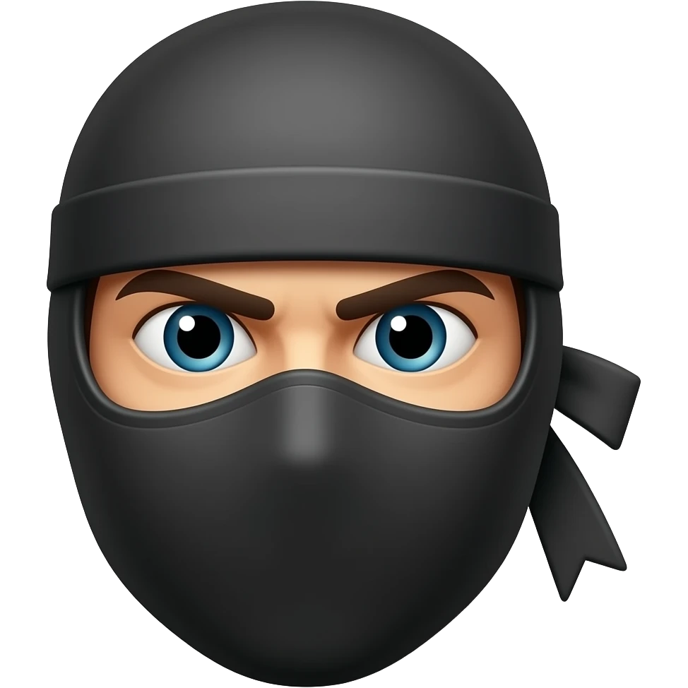 ninja mask emoji