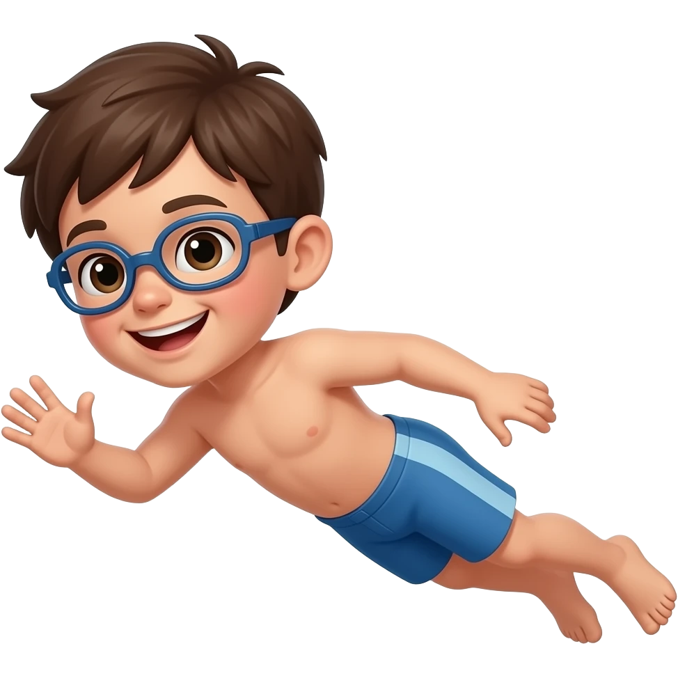 swim kid emoji
