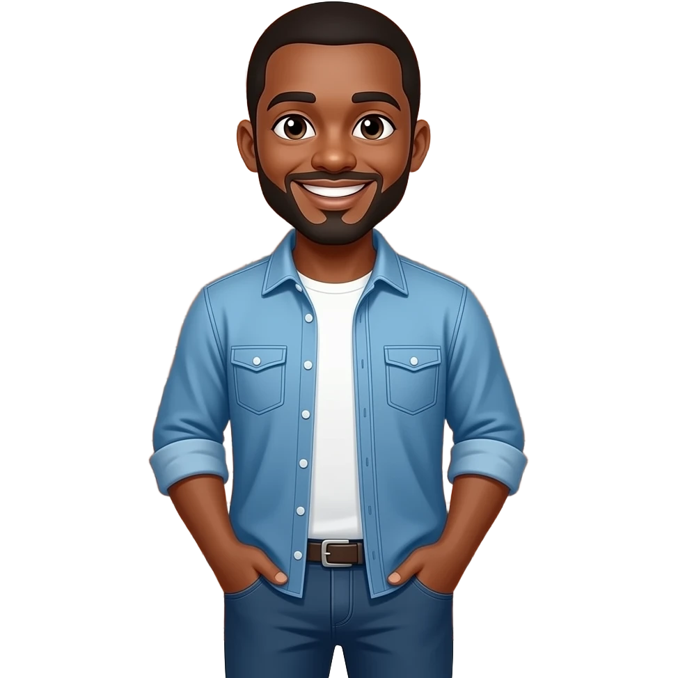 Make him black emoji