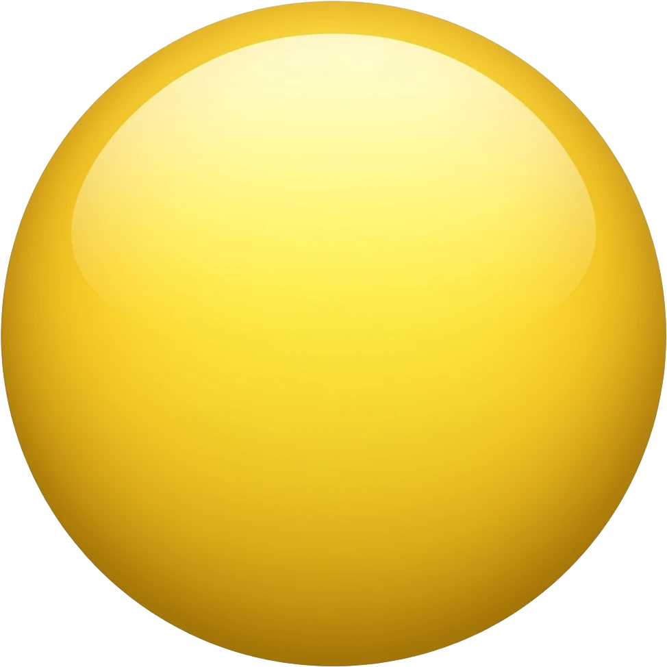 Normal yellow corcle emoji