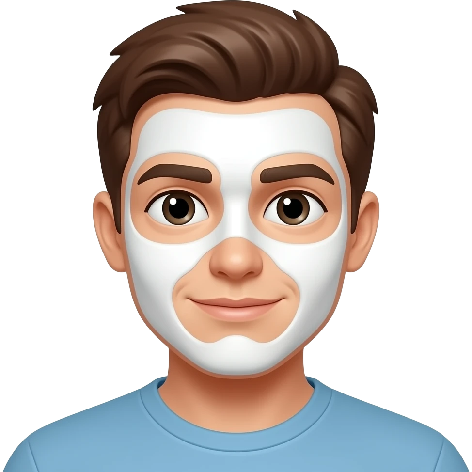 Milk on face emoji