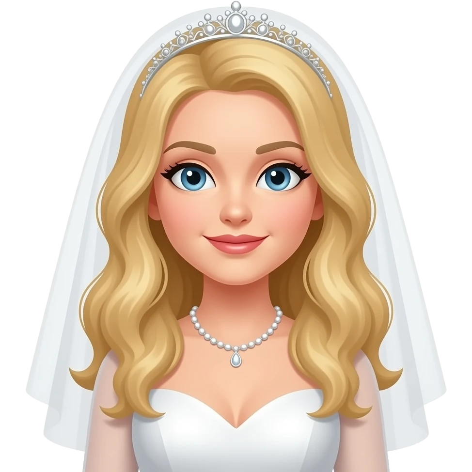 BLOND BRIDE emoji