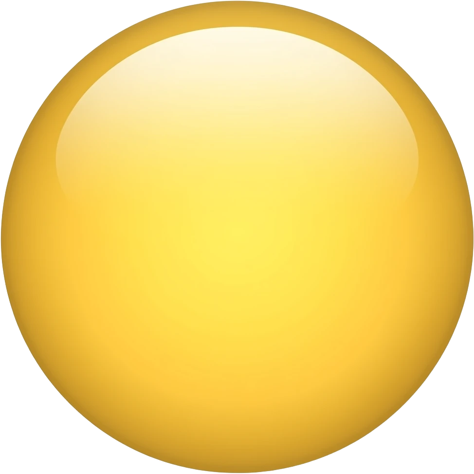 Light yellow circle emoji