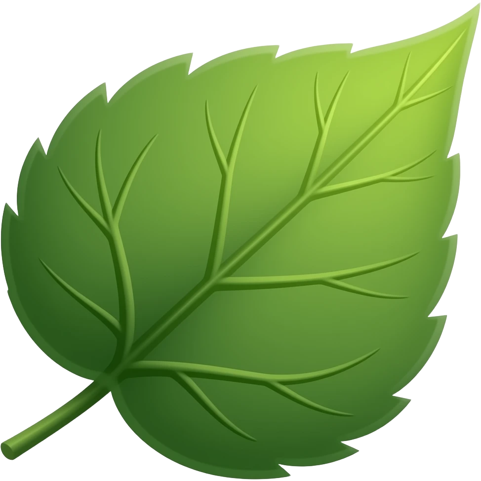 leaves emoji