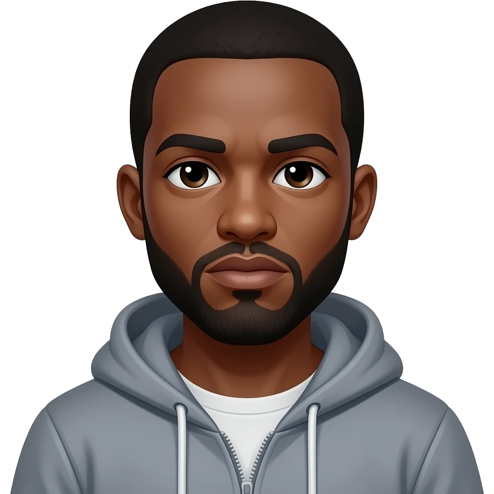and he is black,from the hood and a drug addict emoji