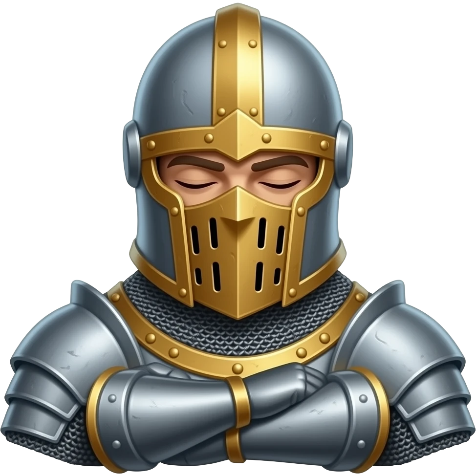 Good knight sleep gesture knight emoji