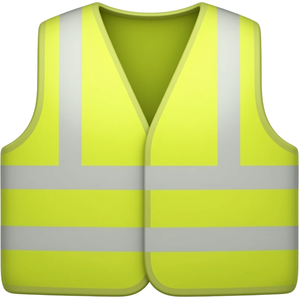 chaleco amarillo emoji