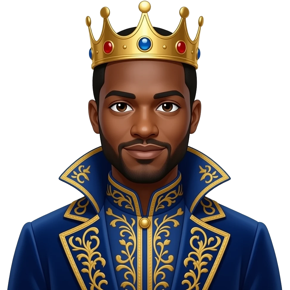 prince black man emoji