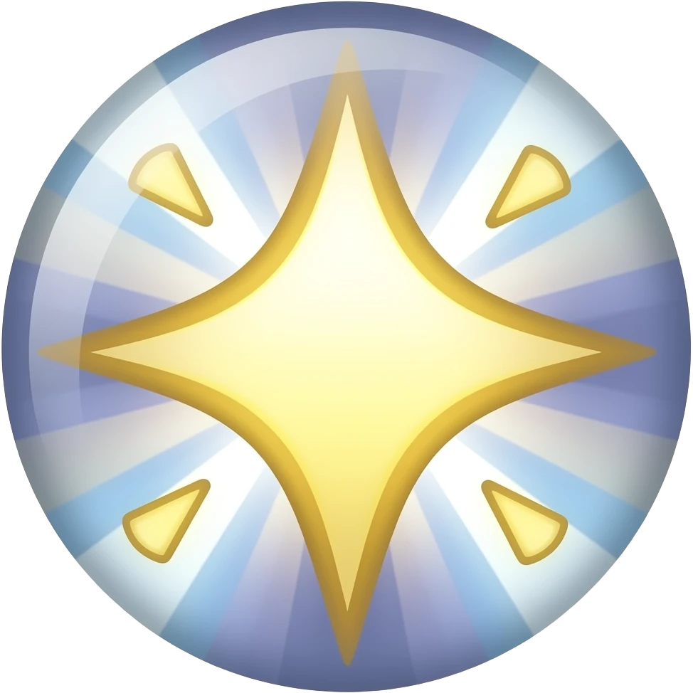 sparkle emoji
