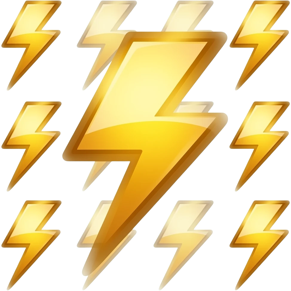 Blitze emoji