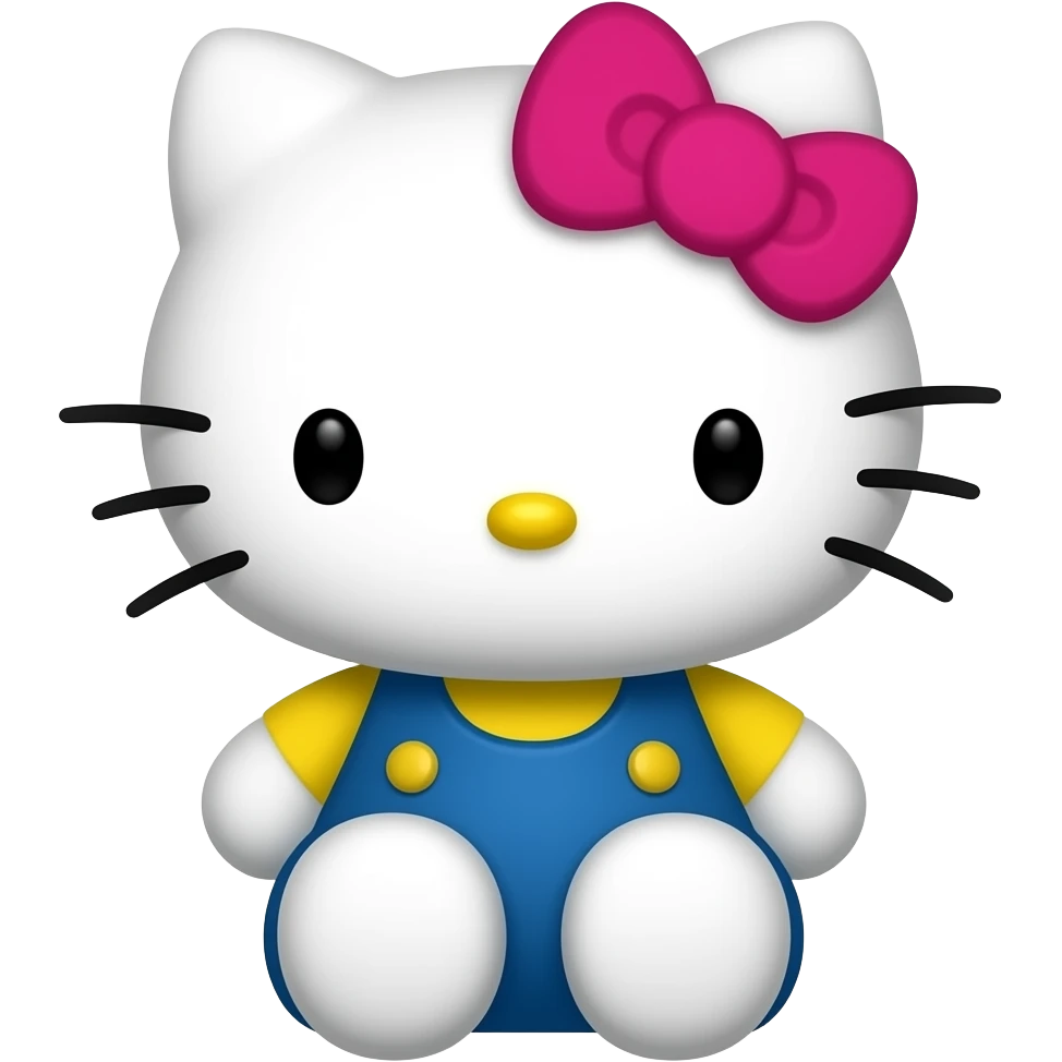 Hello kitty emoji