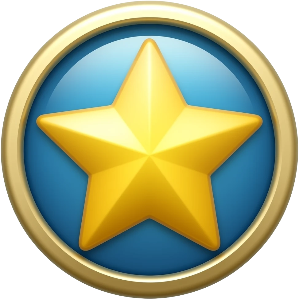beta version badge with a star emoji