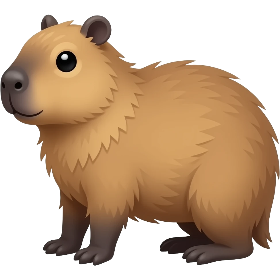 Un capibara emoji