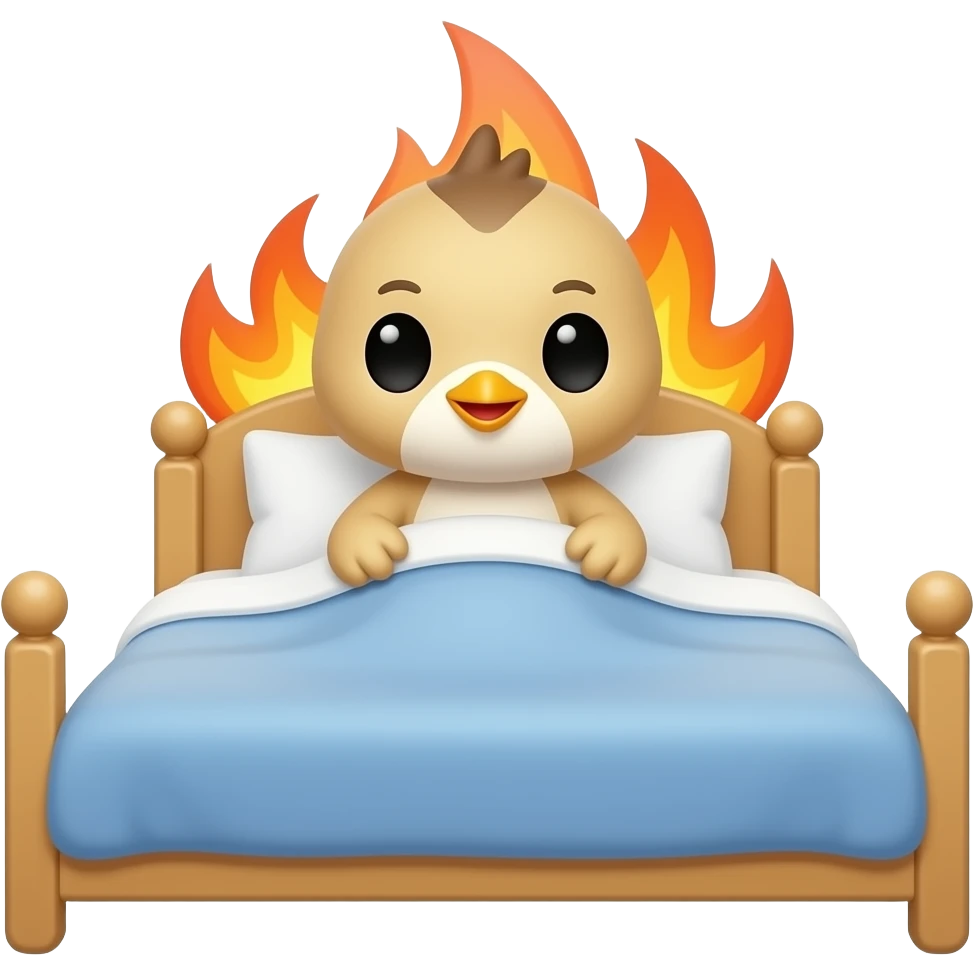 🐦‍🔥🛏️ emoji