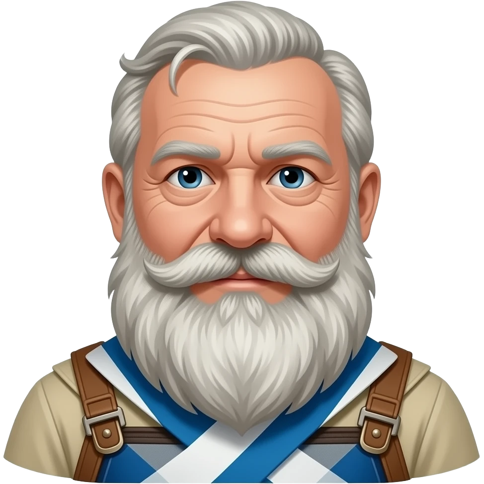 7. Uncle Rab the Pub Legend    Scottish pub philosopher with rough wisdom. emoji