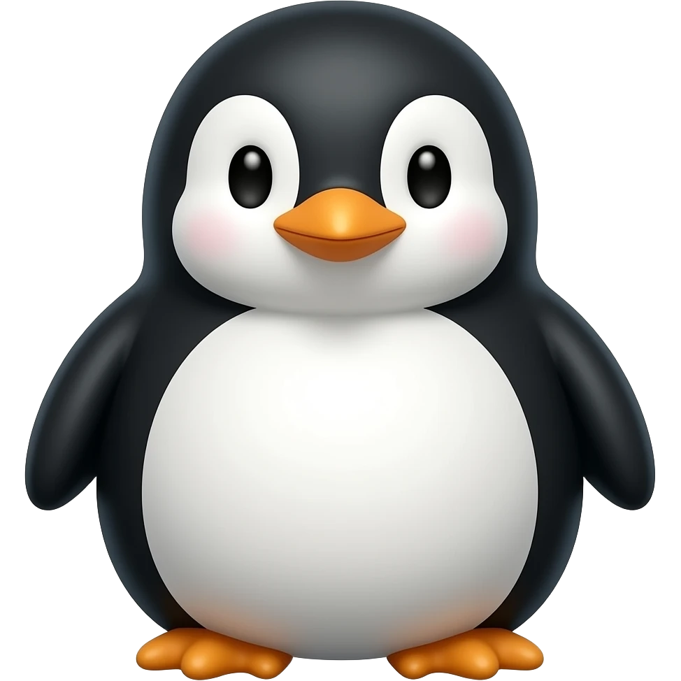 stuffed penguin emoji
