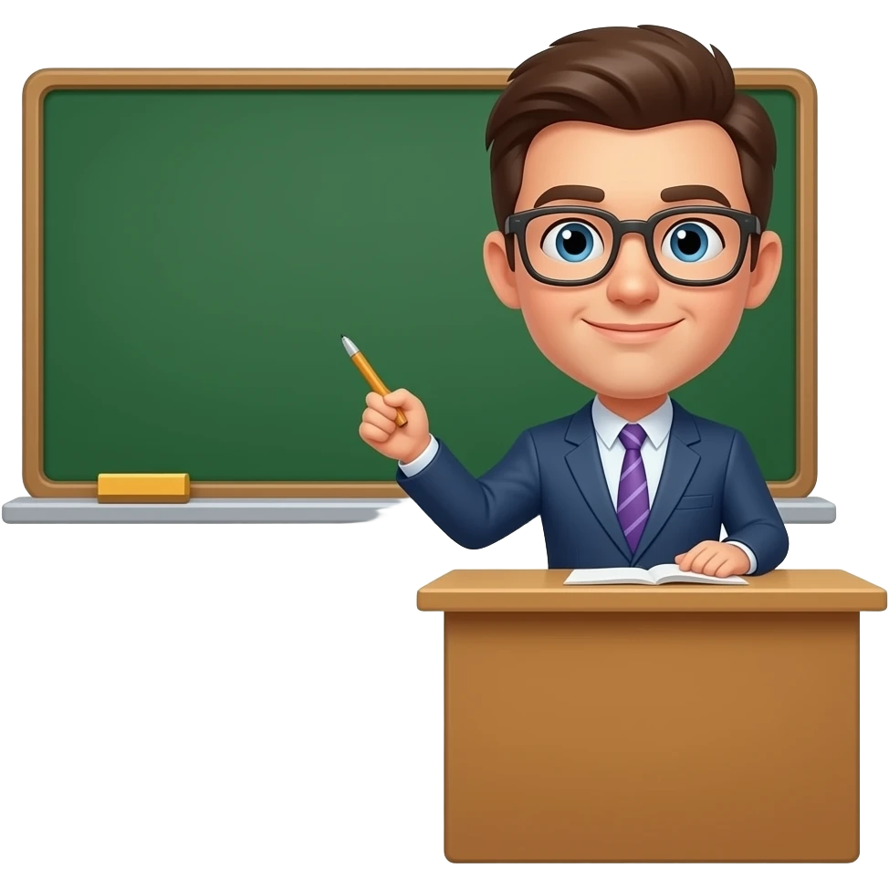 Educación maestro emoji