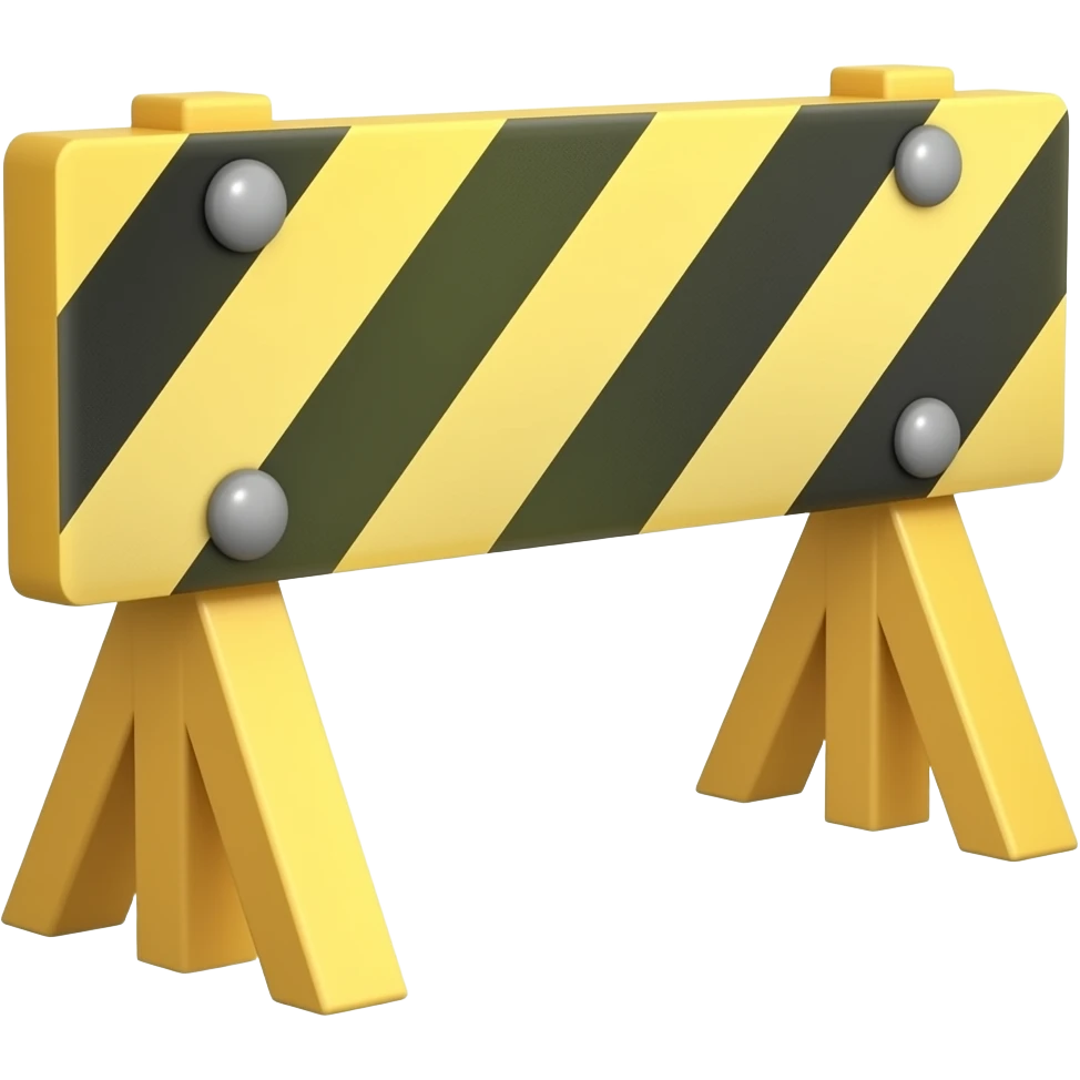 obstacle emoji