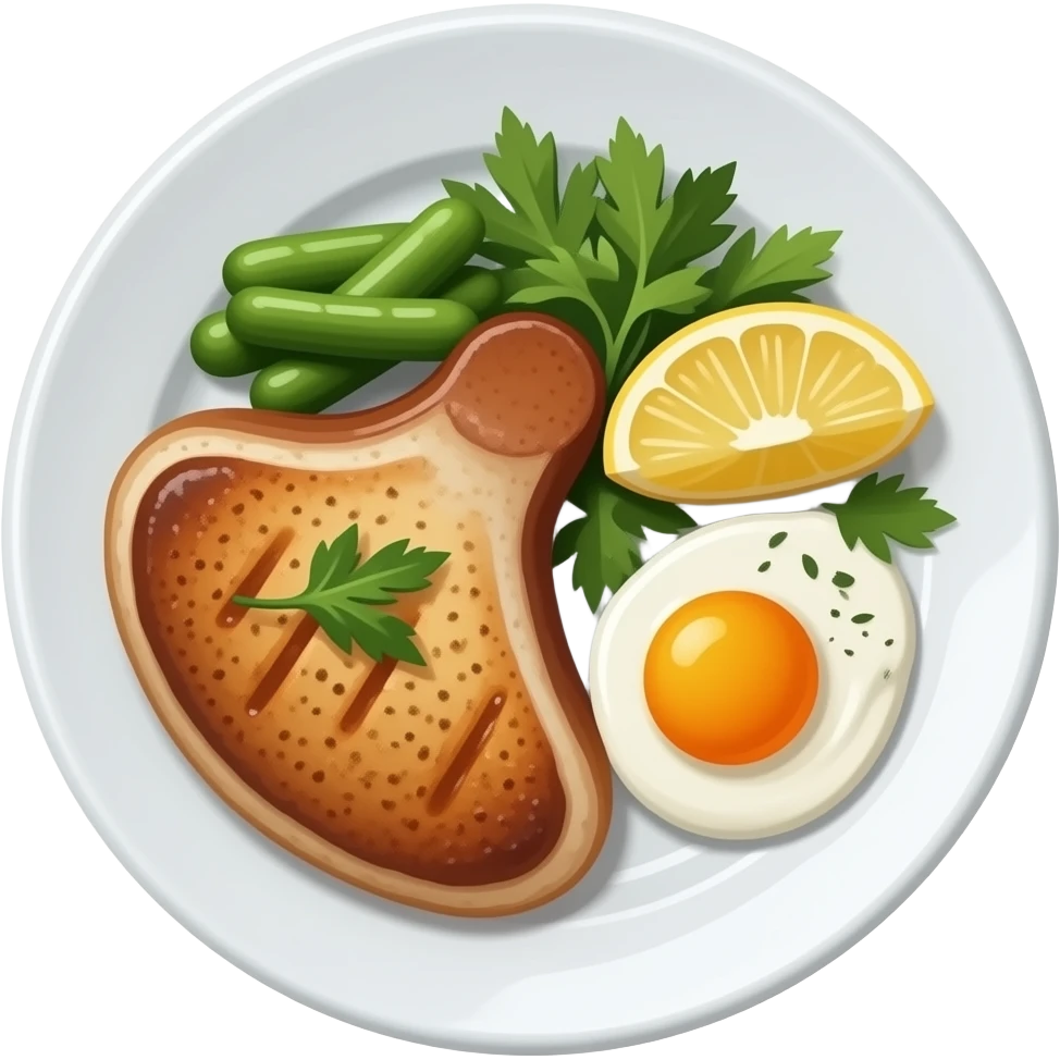 Nice meal emoji
