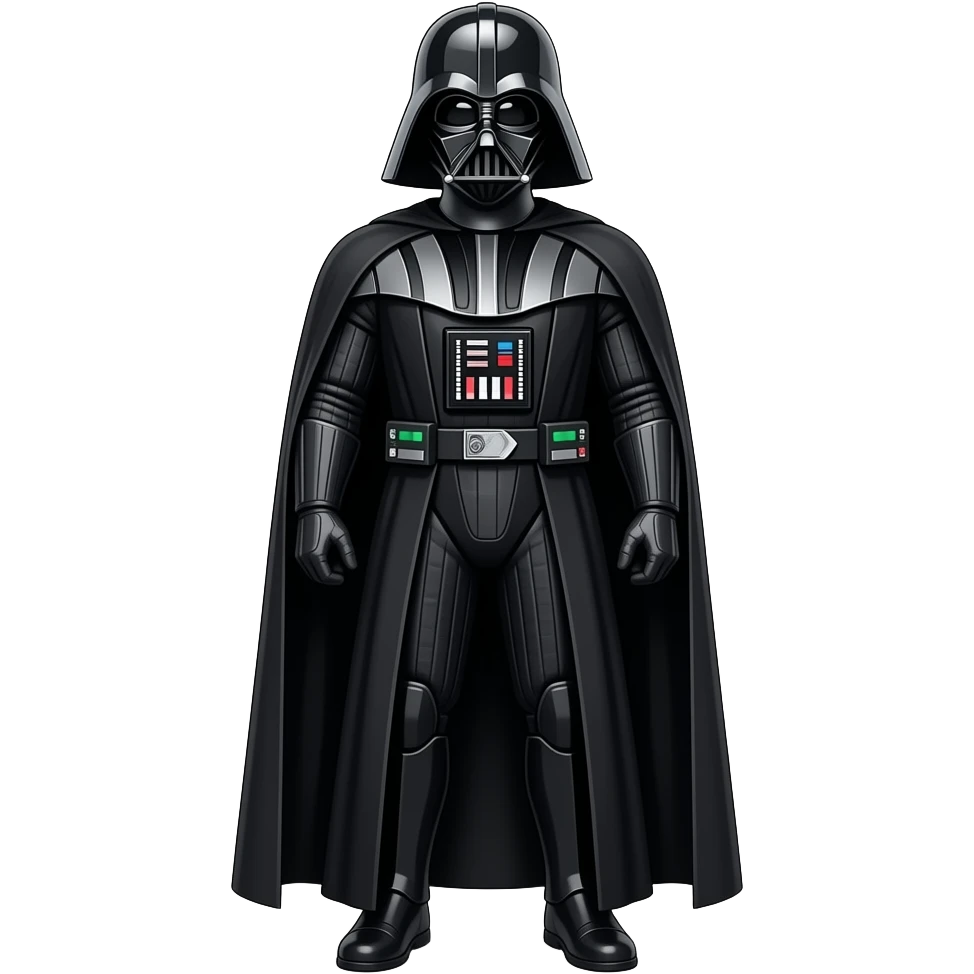 Full Length body Realistic Darth Vader emoji