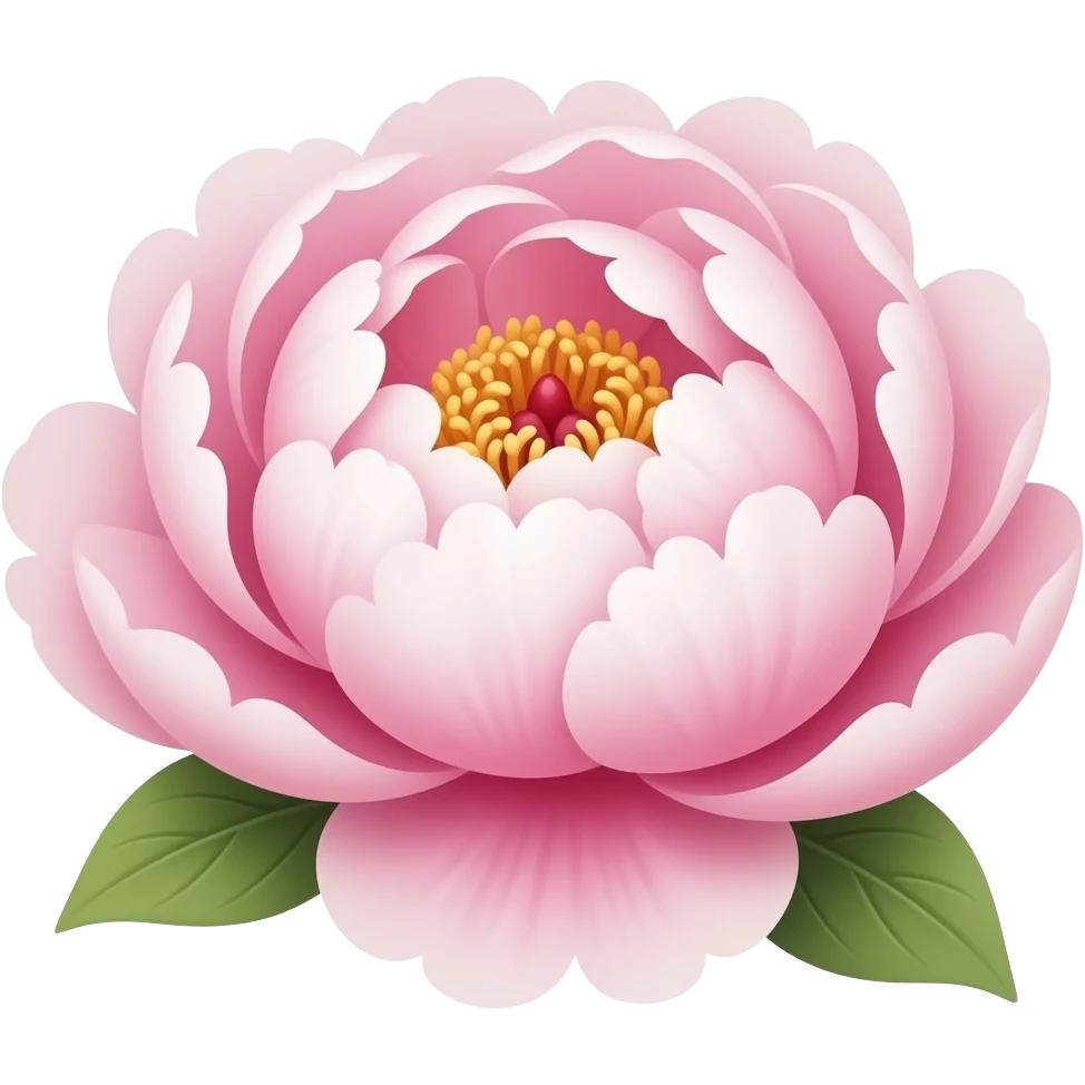 Peonies emoji
