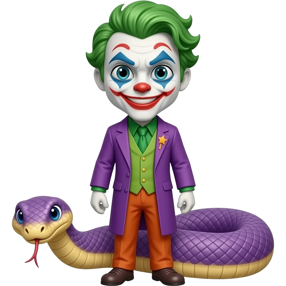 Joker snake emoji