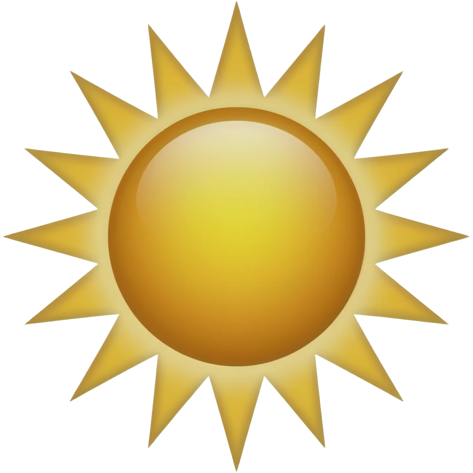 sun emoji
