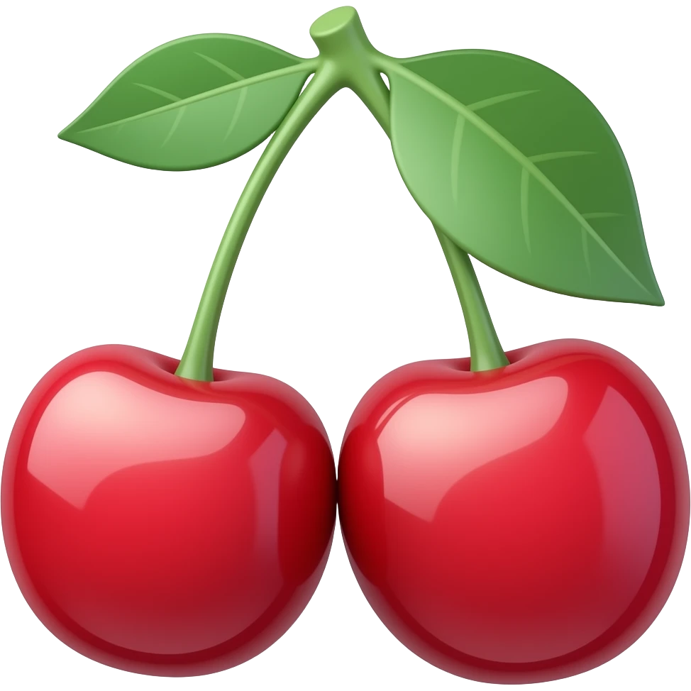 Cherry red emoji