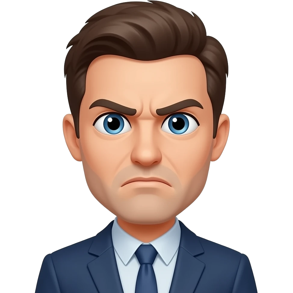 person annoyed by noice emoji
