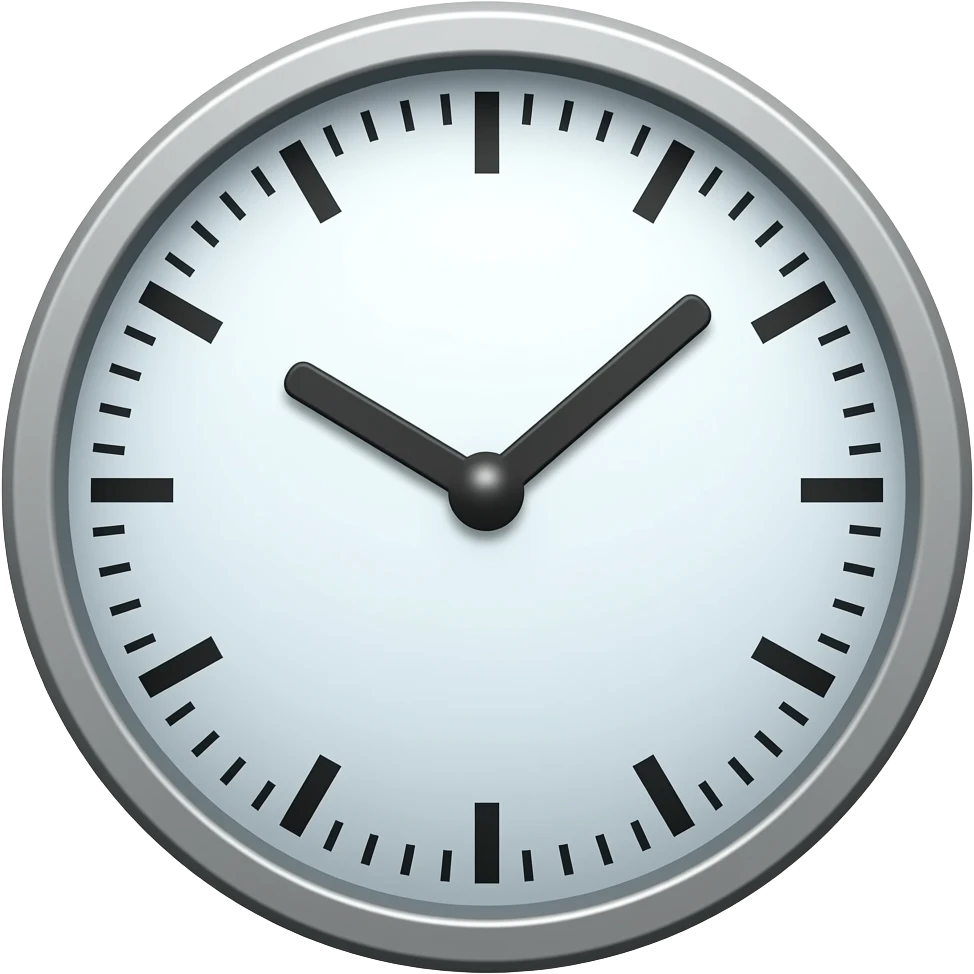 two o'clock emoji