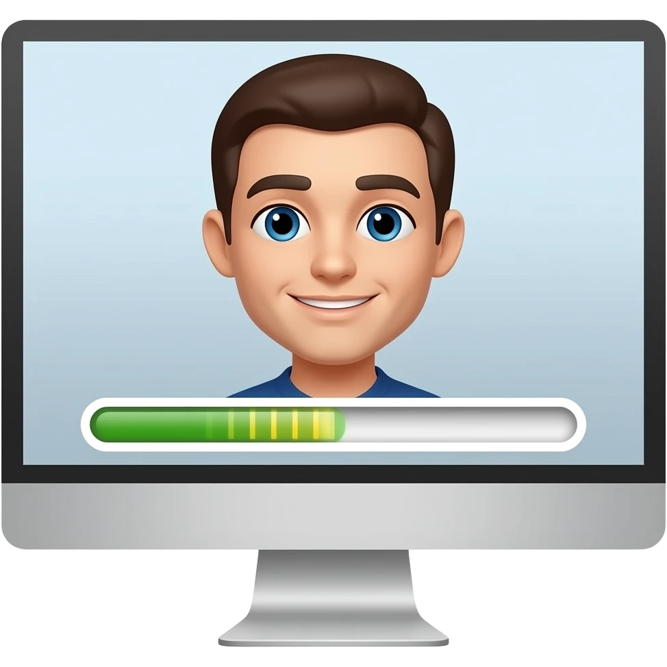 watching progress emoji