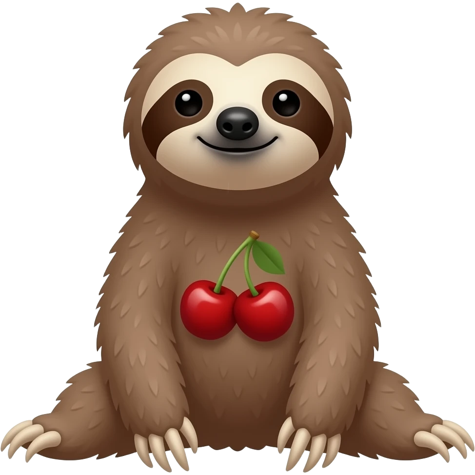 🦥🍒 emoji