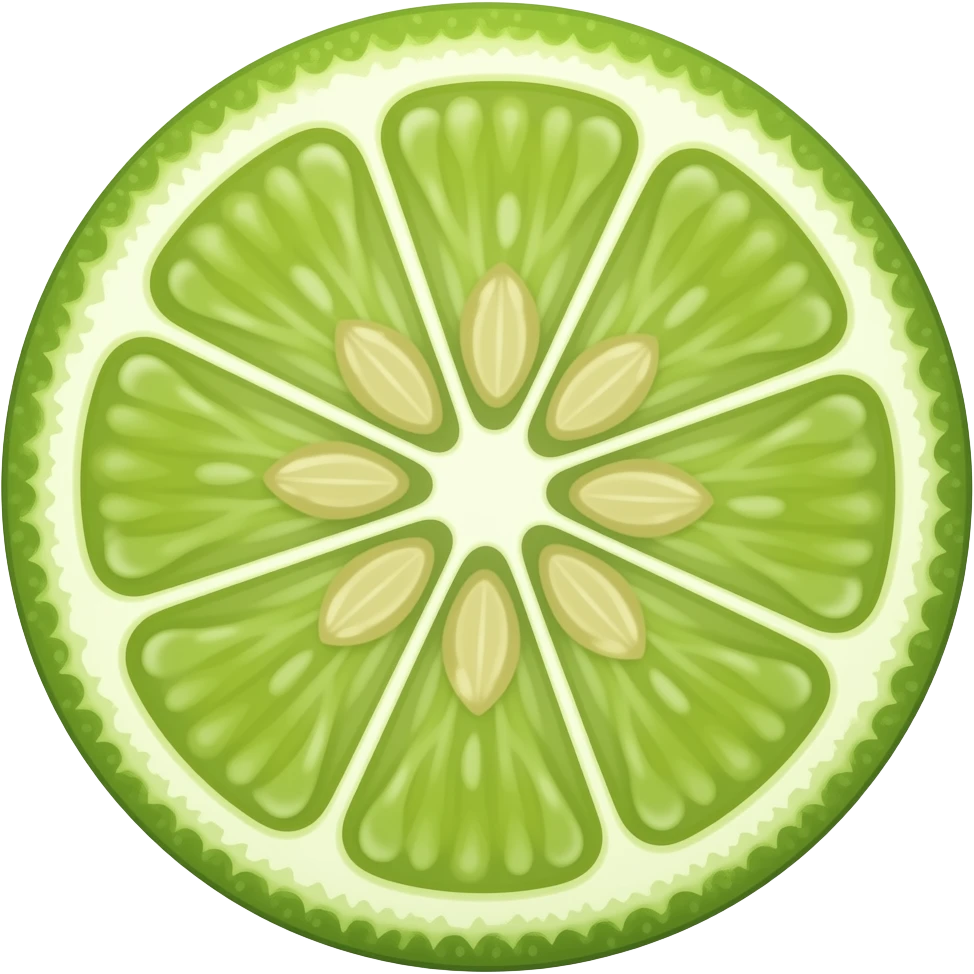 Bergamot fruit emoji