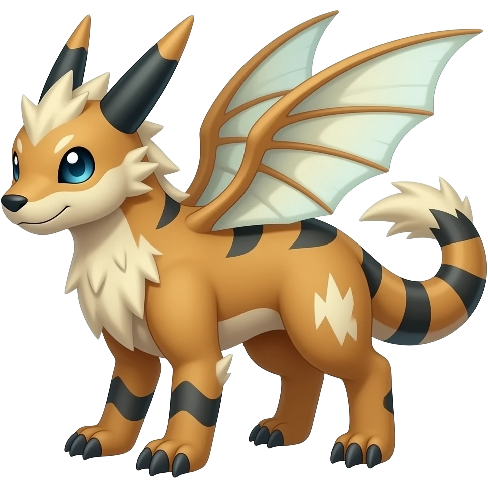Axew-Larvesta-Latios-Genesect-Exveemon-Fakémon-hybrid emoji