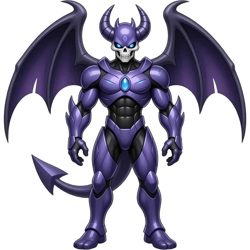 Shiny Badass Demonic Spectral Dusky Spooky Skull-faced Cool Hot Stylish Handsome Alien-Salandit-Darkrai-Genesect-Fakémon-fusion (full body) emoji